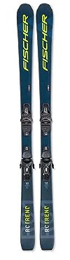 Fischer RC Trend SLR - Esquí alpino Carvingski On-Piste-Rocker – 160 cm – Incluye fijación RS9 SLR Z2,5-9 – Modelo 2024 – All Mountain Ski – Adecuado para principiantes hasta avanzados