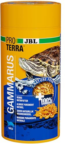 JBL Proterra GAMMARUS 1 litro di bocconcini di granchio per tutte le tartarughe d'acqua