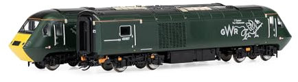 Hornby TT:120 Gauge TT3023M GWR, Class 43 HST Train Pack – Epoche 11 Lokomotive – Diesel für Modelleisenbahnsets
