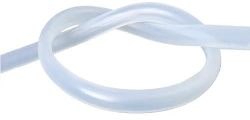 1 Meter Länge Silikonschlauch transluzent ID 38mm x OD 44mm, Lebensmitteltaugliche Flexibler Schläuche, Für Pumpentransfer, Wasserschlauch, Luftschlauch