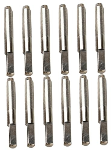 TOYANDONA 12 Stück Lyra Wirbel aus Robustem Metall mit Sicherer Saitenfixierung für Leierharfen Vielseitige Kompatibilität als Ersatz für Harfenzubehör
