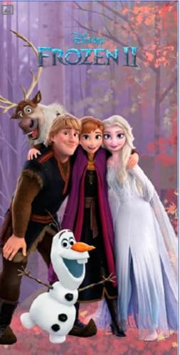 Jay Franco Disney Strandtuch Frozen 9, 70 x 140 cm, 190947