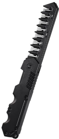 Pettine Pieghevole da Tasca | Pettine Styling Compatto Per Barba E Baffi,Mini Styling per Barba e Capelli, Cura Quotidiana Uomo e Salone di Bellezza