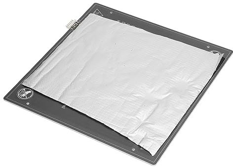 Marhynchus Aluminium -Substratdrucker, Heißes Bett, 24 V 2,8 Ω Nicht -Warping Aluminium Substrat Zum Drucken, 3D Druckerzubehör, Geeignet für Anet E16 A8plus und Andere Modelle, Besser