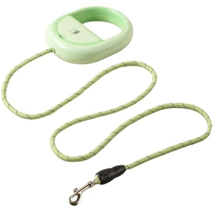 Dickly Dog Leash Pet Reflective Treadmill Pet Running Leash for Jogging, Green 2m