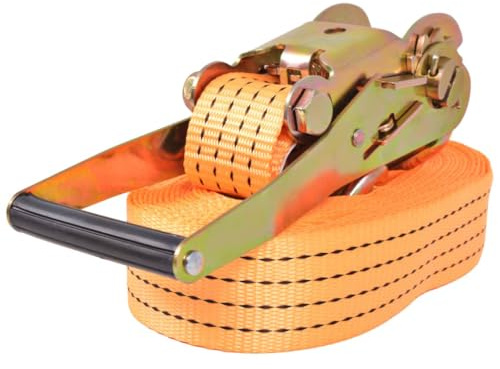 Genérico Correas de sujeción de trinquete 10 uds 2 T 8mx50mm Naranja,Bricolaje,Accesorios de Bricolaje,Cadenas, Alambre y Cuerda,Correas de amarre-142663