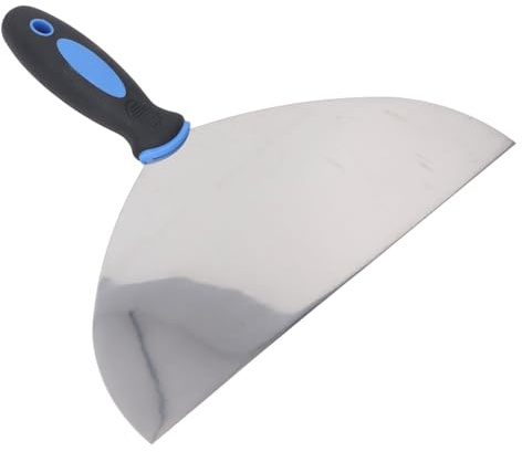Sorandy Raschietto per Stucco in Acciaio Inossidabile, Raschietto per Intonaco con Decalcomanie per Pittura su Carta da Parati con Comoda Maniglia e Foro per Appendere, Ideale per la Riparazione del