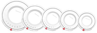 Tescoma Plastic Covers, 5 Pcs, for Cookware Sets Presto, Ambition, Viva Unicover, Assorted, 26.5 x 7 x 29 cm