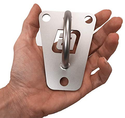 aerobis® aeroSling Mount | Sling Trainer Deckenhalterung/Wandhalterung Set inkl. Schrauben und Dübel | Schlingentrainer Befestigung aus Edelstahl | Bis 200kg | Zubehör für Schlingentraining