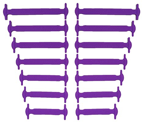CCSOFTIME Cordones Silicona Elásticos Sin Atar,Cordones Goma para Niños y Adultos,Cordones Elasticos Sin Nudo para Zapatillas Deporte Converse Altas