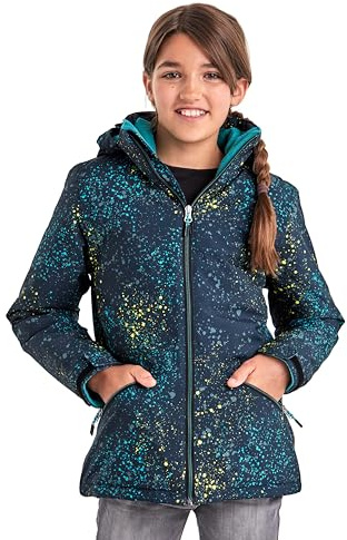 Killtec Girl's Giacca outdoor/giacca funzionale con cappuccio KOW 197 GRLS JCKT, dark navy, 152, 38512-000