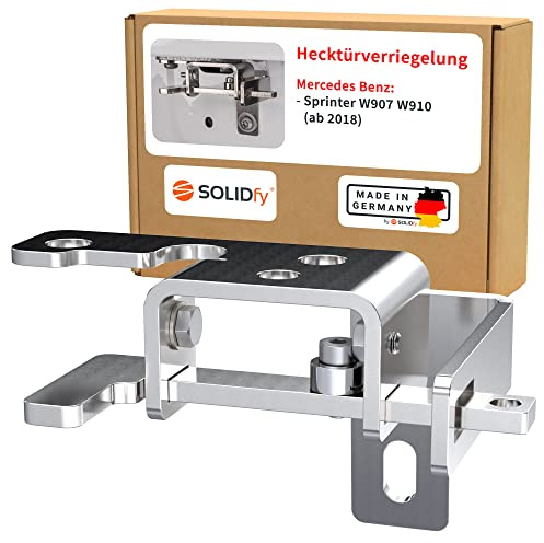 SOLIDfy® - Hecktürverriegelung für Mercedes Sprinter W907 W910 (VS30) | Hecktür Einbruchschutz Sicherung Wohnmobil Camper