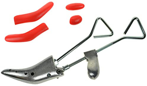 znatoo Zwei-Wege-Schuhspanner aus Metall, Unisex, Größe S: 34-37, grau, Small