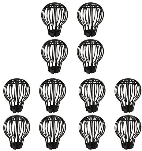 MARURY Sink Filter Strainer 12PCS Plastic Gutter Guard Filter Strainer for Stops Blockage from Leaves and Debris, Leaf Guards for Gutter Cleaners from the Ground Drainage Filter