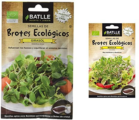 BROTES GIRASOL - ECO & BROTES RUCULA - ECO