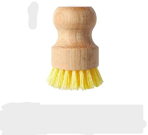 TOYOCC Natural Dish Brushes for Washing Up Eco Dish Brush Kitchen Cleaning Plant Based Coconut Scrubbers Bottle/Pot Brush & Eco Friendly for Pans & Dishes brush (B)