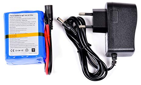 AFTERTECH PACCO BATTERIA PILA 12V 7000mAh 7Ah RICARICABILE AL LITIO 75x60x40mm F3C2