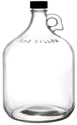 ANZAGA 1 Gallone runder Glasballon, selbstgebraut
