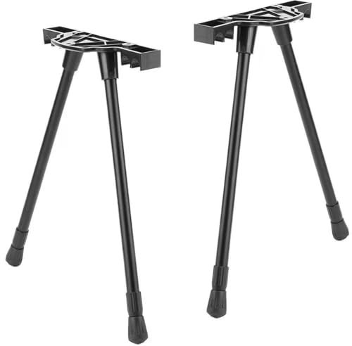 TocaFeank Beine für Tisch, Tischbeine aus Metall, Stahl Camping Tischbeine Möbelbeine Heavy Duty, Klappbare Esstischbeine aus Metall für Computertische, Klapptische