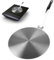 24 cm Adaptateur Induction, Adaptateur Plaque Induction avec Poignée Séparable, Acier Inoxydable Adaptateur Induction Plaque, pour Ustensiles de Cuisine, Cafetières