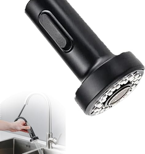 Wasserhahn Aufsatz schwenkbar 360 Brausekopf Küche 2 Modi | Ausziehbar Adapter Wassersparer G1/2 Ersatz Verlängerung Strahlregler Ersatzteil