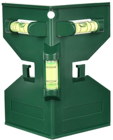 Livella a bolla magnetica, livella a bolla per pali di recinzione, 3 fiale per bolle d'aria, strumento di misurazione angolare magnetico, attrezzi per recinzioni per case d'affari