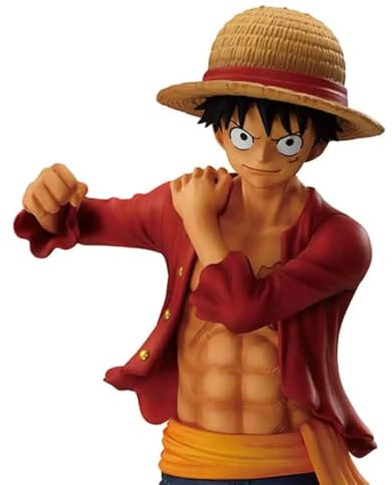 Banpresto One Piece Monkey D. Luffy Time Skip (24 cm): Estatua Coleccionable de PVC. Figura Premium y Detallada del capitán Post-Salto Temporal, artículo Oficial de colección.