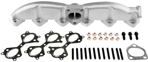 Partsline Collecteur d'Échappement compatible avec Série 3 (E46), Série 5 (E39) (E60) (E61), Série 7 (E65, E66, E67), X3 (E83), X5 (E53) - 11627788422 11622248166