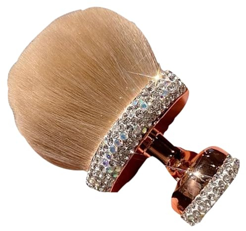 JIEBWCHA Pinceau de Bronzage Corporel - Brosse Corps Auto-Bronzant | Poils Doux Grand Format pour Estomper le Maquillage et Appliquer la Crème Solaire