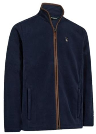 Deerhunter Cumbria Fleece jacket | Hochwertiges 360 g/m² Anti-Pilling-Fleece. Kanteneinfassung aus Wildleder-Imitat. 2 RV-Schubtaschen.