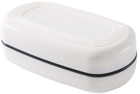 Biniveil Porte-Savon de Voyage | Boîte à Savon Portable | Compartiment Double Couche avec Drainage pour Camping Salle de Bain Douche Hôtel Vacances Salle de Sport Randonnée Dortoirs Universitaires