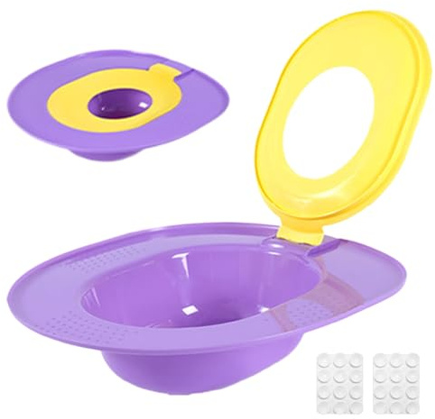 Gatto Toilet Trainer - Sede di allenamento per lettiera portatile per gattini, orinatoio riutilizzabile con design rimovibile per viaggi domestici, accessorio per animali domestici e facile per casa o