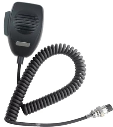Geavonyg Altoparlanti per Microfono Remoto Antiurto con Clip Regolabile E Connettore Resistente alla Corrosione per La Riduzione del Rumore in Ambienti Lavoro Difficili