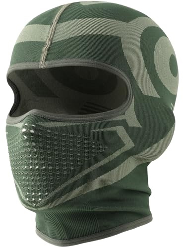 WTACTFUL Sturmhaube Motorrad Sommer Atmungsaktiv Vollgesichtsmaske Motorrad Maske für Herren Damen Winter Fahrrad Snowboarden