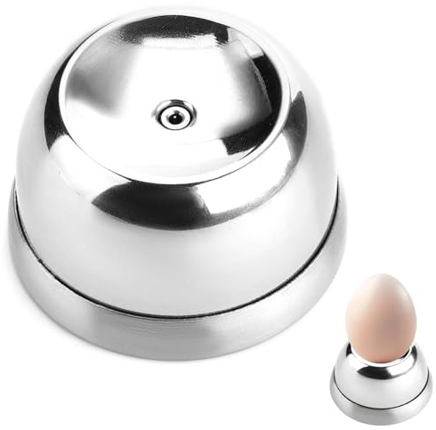 Perceur D'oeufs,1 PCS Perce-œufs et Pique-œufs en Acier Inoxydable Coupe œuf à la Coque Séparateur D’œufs Ouvre œuf Outil Multifonction Ergonomique pour œufs Crus et Durs