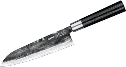 SAMURA Super 5 Professionelles Japanisches Küchen-Santokumesser 182mm/7.2