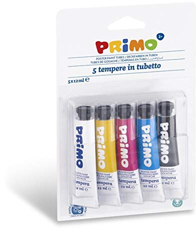 PRIMO 442T5BL Tempera 5 Tube 12 ml auf Blister