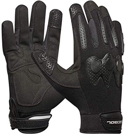 Gebol Master Allround (1 Paar) - Arbeitshandschuhe mit TPR-Verstärkung, Gepolsterte HandinnenfläChe, Neopren-Bund mit Klettverschluss für BAU & Montage, für Herren, XXL (Gr. 11)