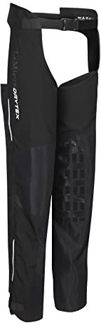 LeMieux DryTex Stormwear Wasserdichte Chaps, Fleece & Elastischer Bund, Schwarz, XXL