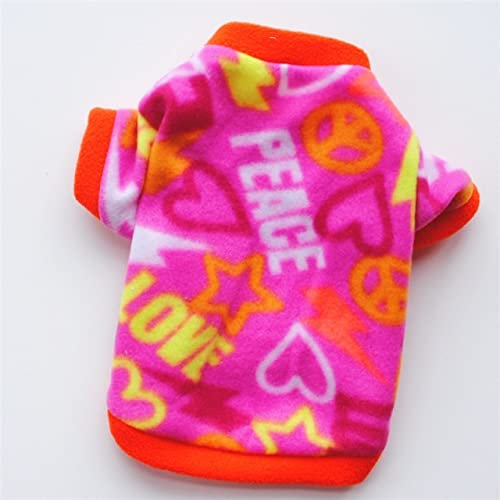NIAN Warme Fleece-Hundebekleidung für Hunde, niedlich, bedruckt, für Welpen, Hunde, Camouflage, für Halloween