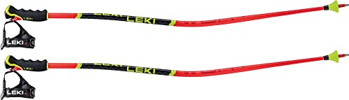 LEKI WCR SL 3D Stöcke 2025 Bright red/Black/Neonyellow