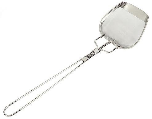 BEIJIALY Cuchara de Malla Fina para Espumar, Colador de Alimentos, Acero Inoxidable 304, Mango Firme Y Estable