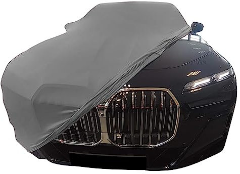 Star Cover Indoor Autoabdeckung kompatibel mit BMW 7-Series (G70) SUPER Soft Stretch