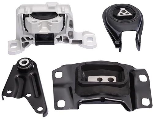 YBDDZH Engine Motor and Transmission Mount Kit Compatible with 2010-2013 Mazda 3 2.0L Automatic Transmission A4402 BBM439060 A4405 B37F39040F A4421 BBM539070B A4418 BFD139010A Set of 4
