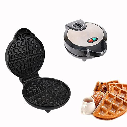 PAHION 4-Scheibe Mini-Waffelmaschine Belgisches Waffeleisen Antihaft Doppelseitige Gleichmäßige Erwärmung Für Fluffige Goldene Waffeln, Paninis, Hash Browns Geschenkideen