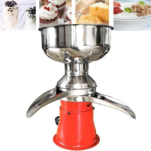 KJHYYPP Séparateur de crème électrique, centrifugeuse à Lait, centrifugeuse à Milkshake 50l/H, pour Vaches, chameaux, chèvres