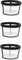 OSALADI Lot De 3 Paniers Filtrants À Café En Forme De Cône Porte-filtre Permanent Grands Filtres À Café Remplacement Facile Lavable Au Lave-vaisselle
