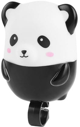 Gummi-Frosch-Spielzeug, Roller-Dekorationszubehör, Silikon-Panda-Fahrradhupen, Zusammendrückbare Niedliche Fahrradhupen-Ornamente Mit Sound Für Fahrräder