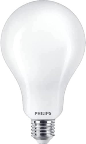 Philips LED Classic E27 Lampe,200 W, A95, Tropfenform, matt, warmweiß, 1 Stück (1er Pack)