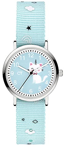 Cool Time Kids Kinderuhr für Jungen und Mädchen, Nylon Armband